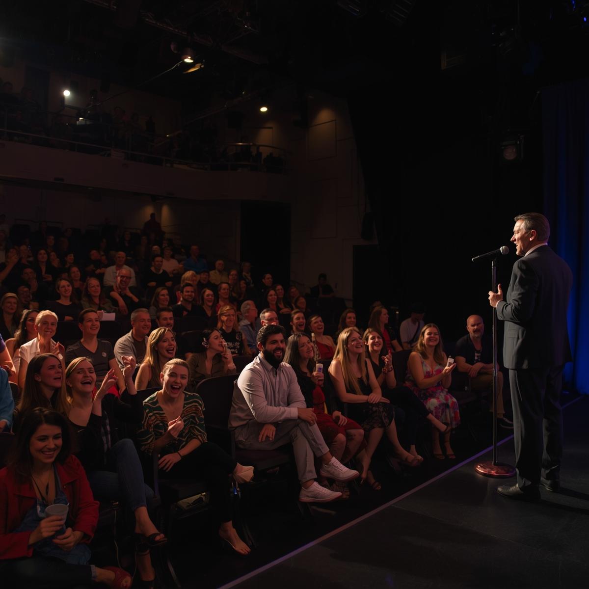 Curated televised stand-up