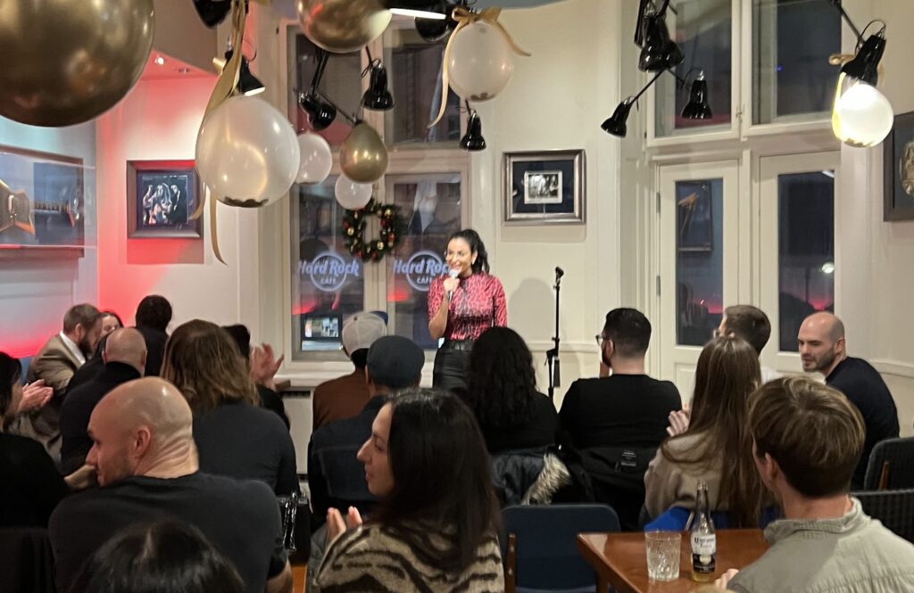 Here are the amazing comedians and awesome audience members!